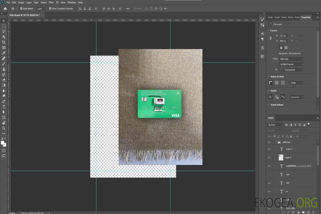 USA First Citizens BancShares Bank carte visa photolook , avant template USA First Citizens BancShares Bank carte visa photolook , avant template